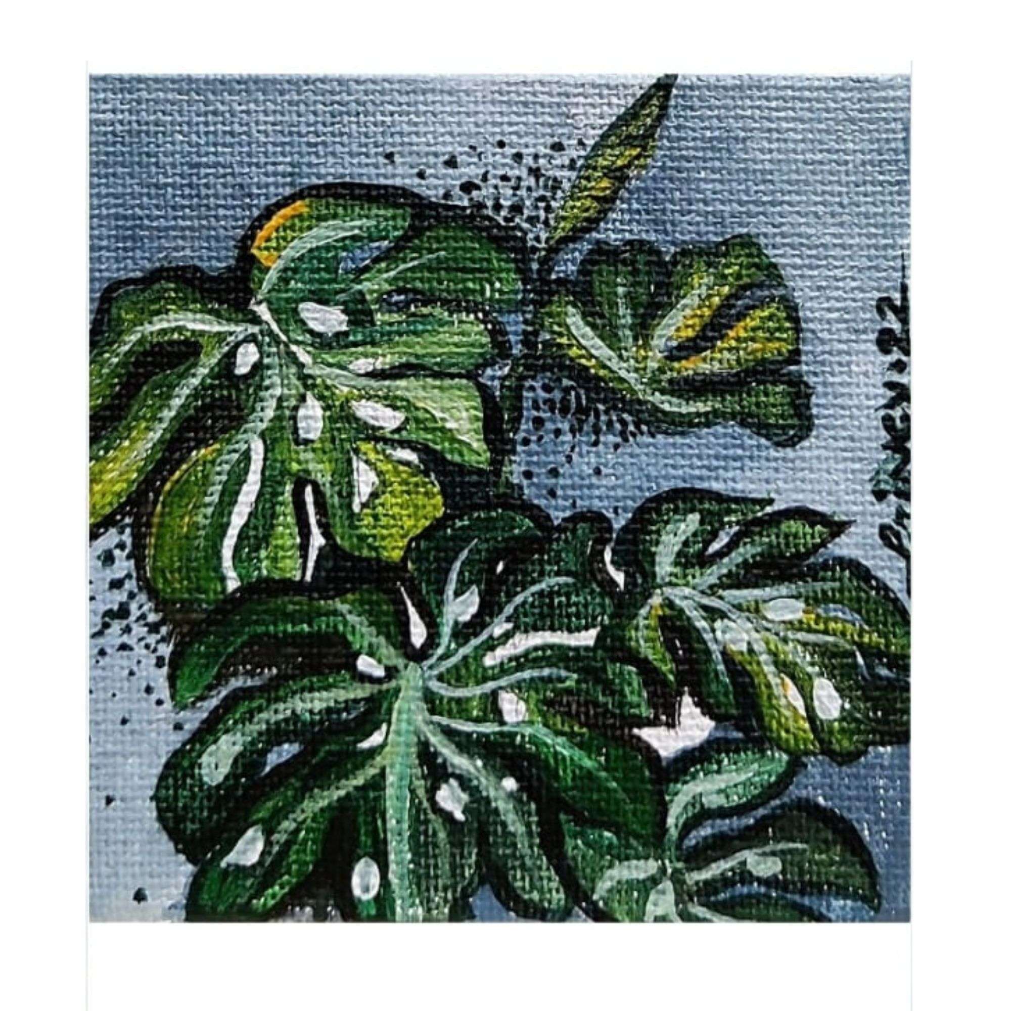 Monstera on Canvas